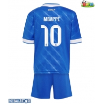 Real Madrid Kylian Mbappe #10 Tredjedraktsett Barn 2025-26 Kortermet (+ Korte bukser)